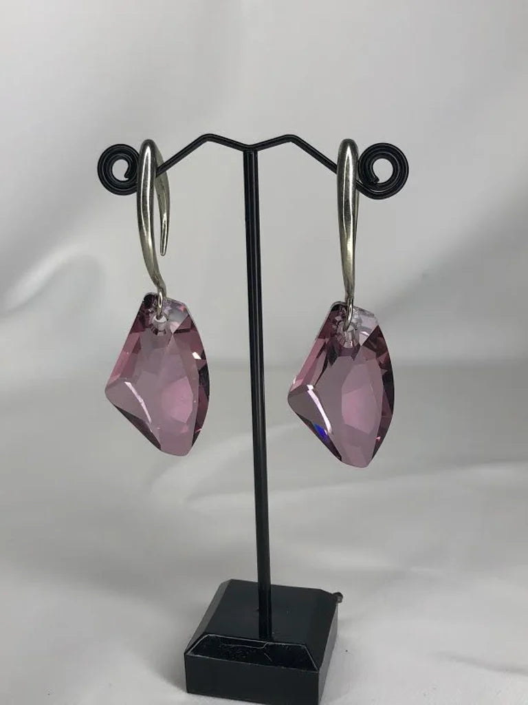 De-Art Purple Swarvoski Hangers from Diablo Organics