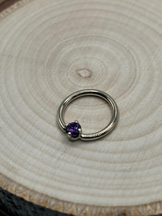 Fixed Gem Ring - Amethyst from Leroi