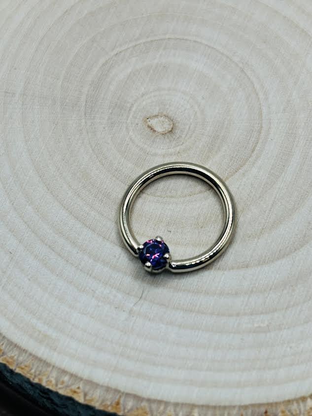 Fixed Gem Ring - Amethyst from Leroi
