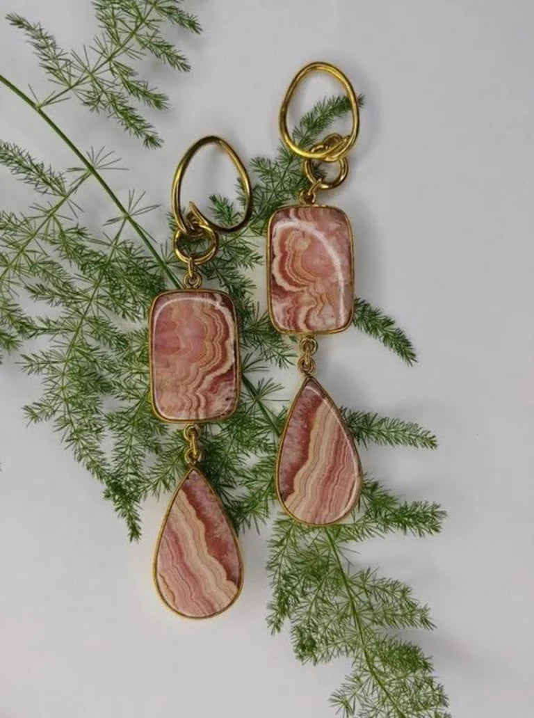 Rhodochrosite Dangles from Diablo Organics