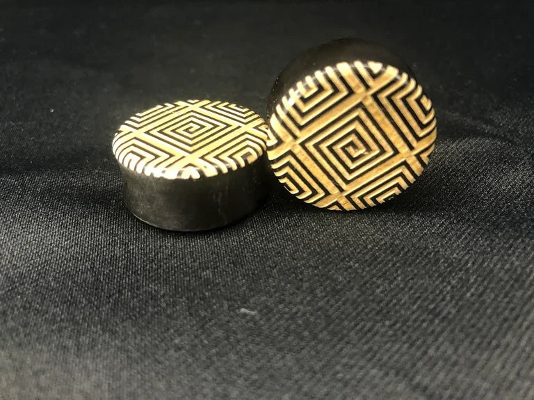 Labyrinth Laser Cut Plugs from Diablo Organics