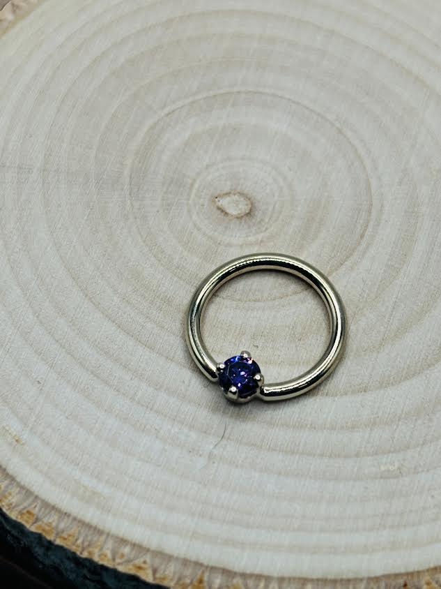 Fixed Gem Ring - Amethyst from Leroi