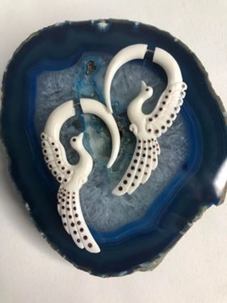 Bone peacock fakies from anelas jade