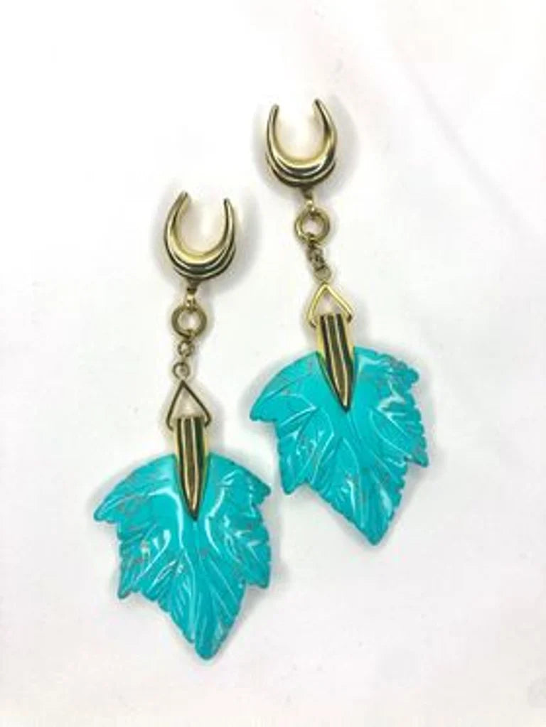 Turquoise Maple Leaves from Diablo Organics