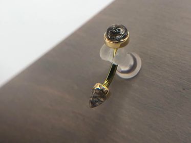 Tourmalated quartz bullet curve