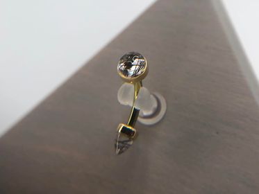 Tourmalated quartz bullet curve