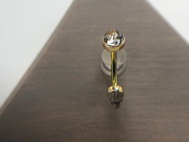 Tourmalated quartz bullet curve