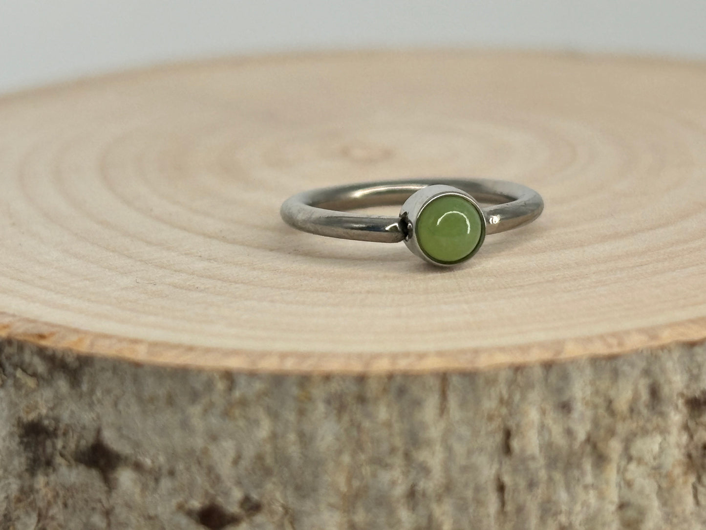 Titanium seam ring from Leroi- Vertical facing