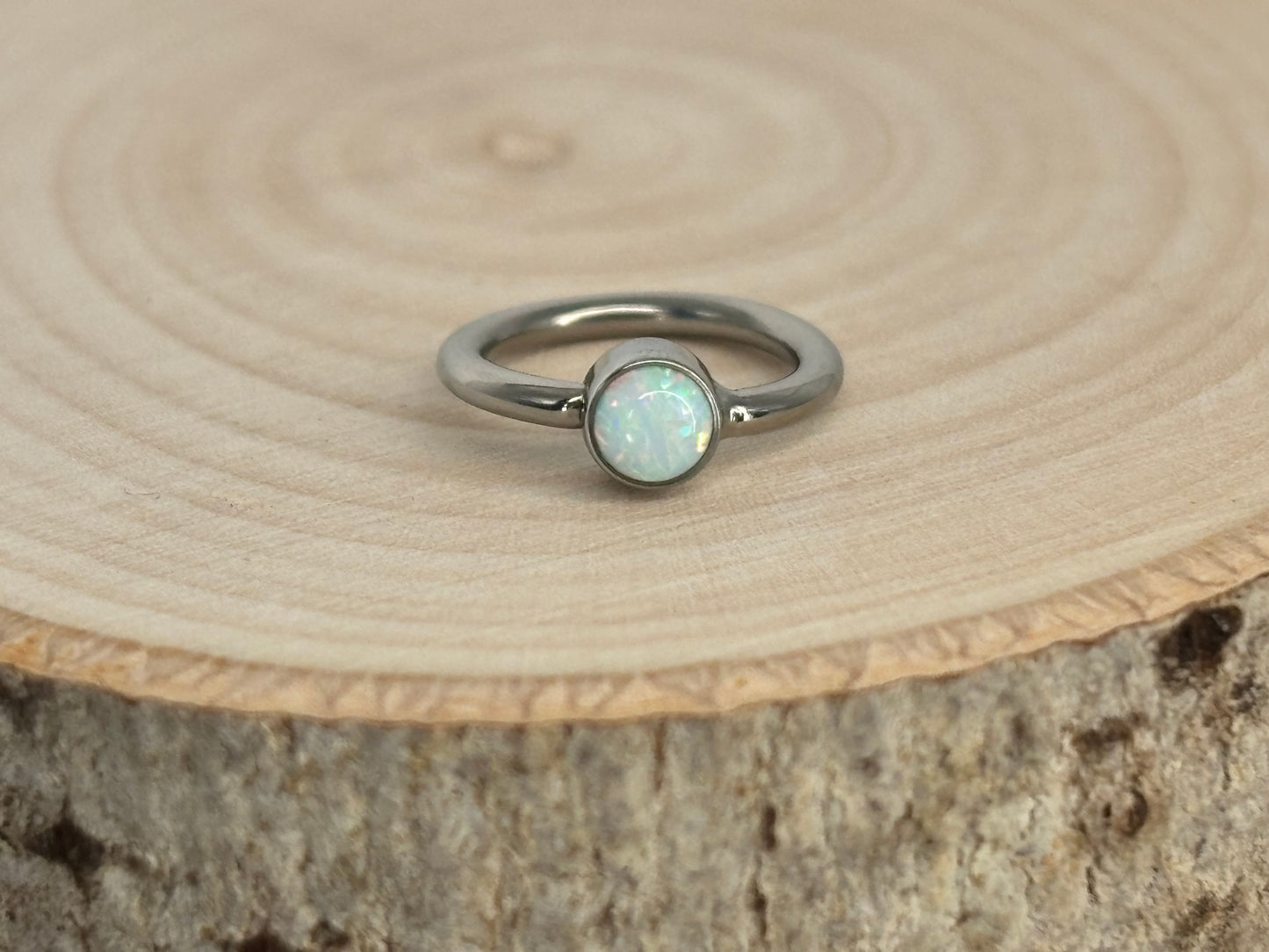 Titanium seam ring from Leroi- Vertical facing
