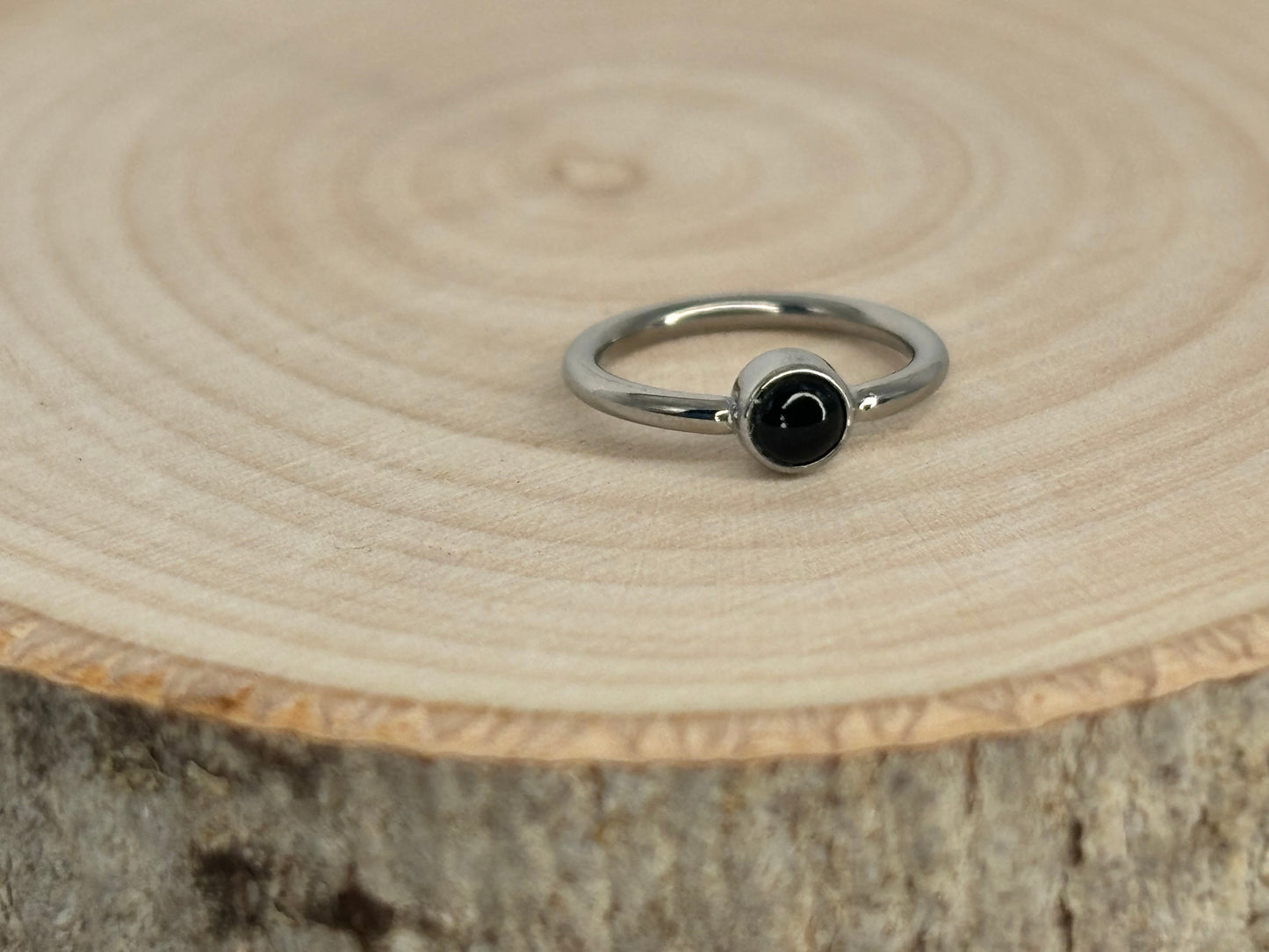 Titanium seam ring from Leroi- Vertical facing
