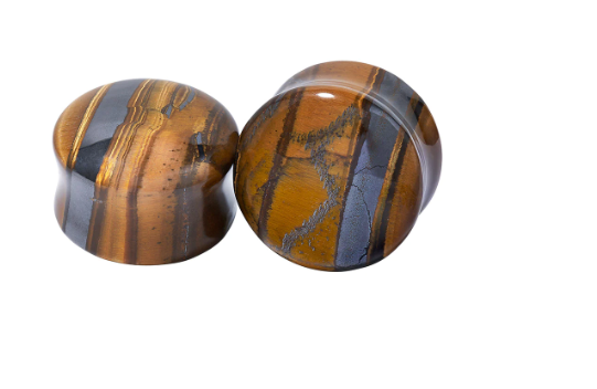 Tigers Eye Plugs from Diablo Organics