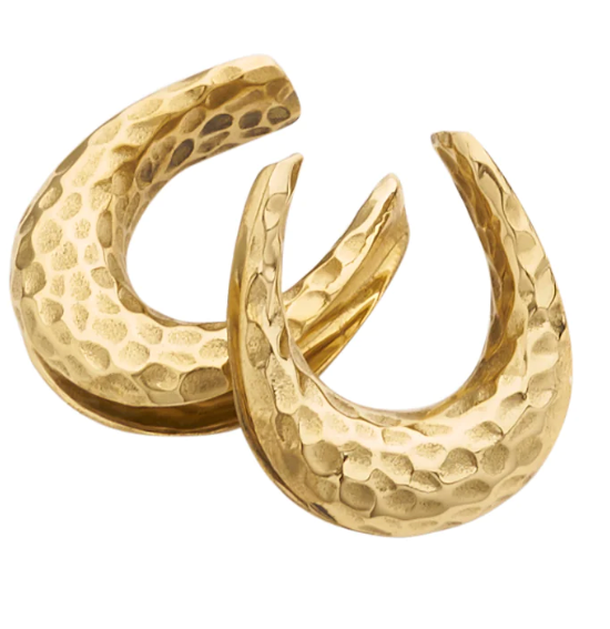 Hammered Brass Saddles from Diablo Organics