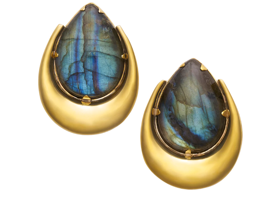 Labradorite saddles from Diablo Organics