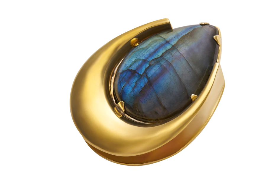 Labradorite saddles from Diablo Organics