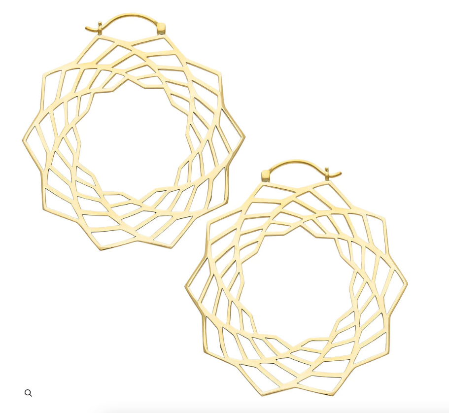 Spirograph Hoops from Diablo Organics