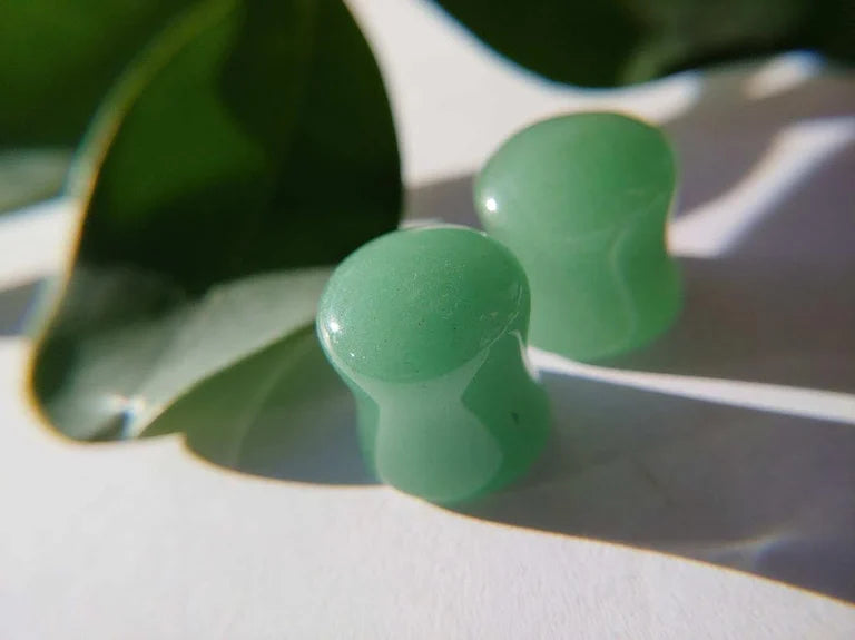 Green Aventurine Plugs from Diablo Organics