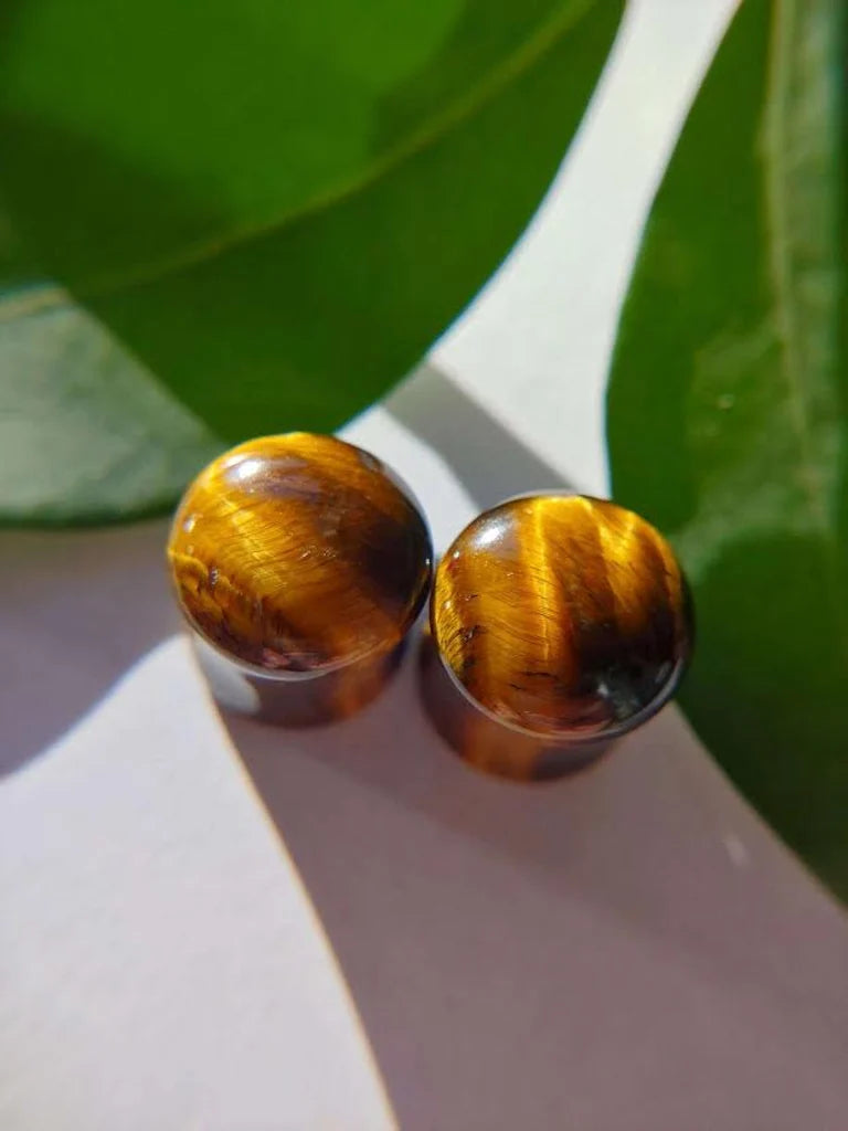 Tigers Eye Plugs from Diablo Organics