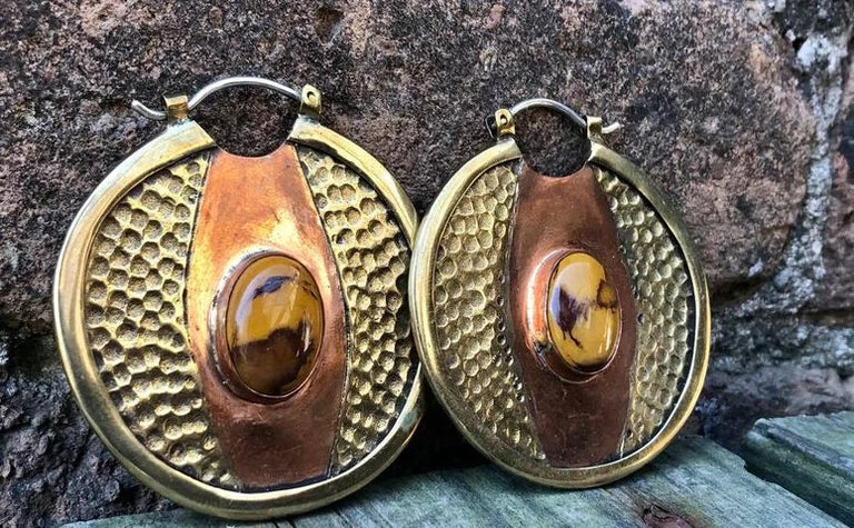 Fusion Hoops with Mookaite from Oracle