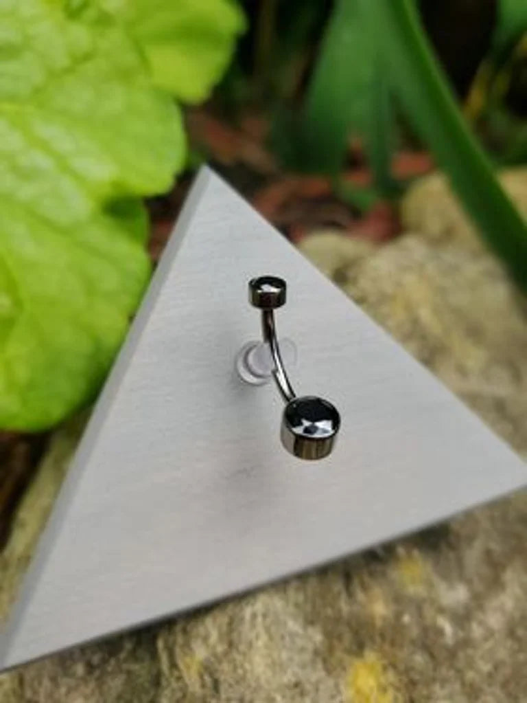 Navel Curve from Leroi - Black faceted