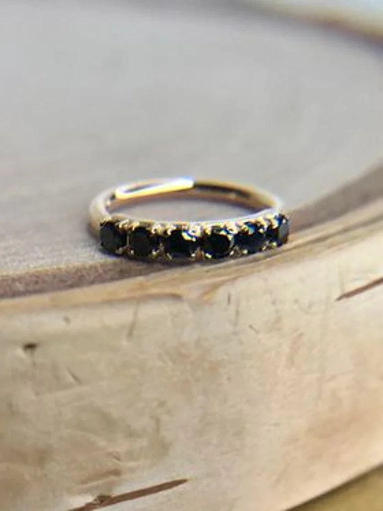 transition ring- Black- from anatometal