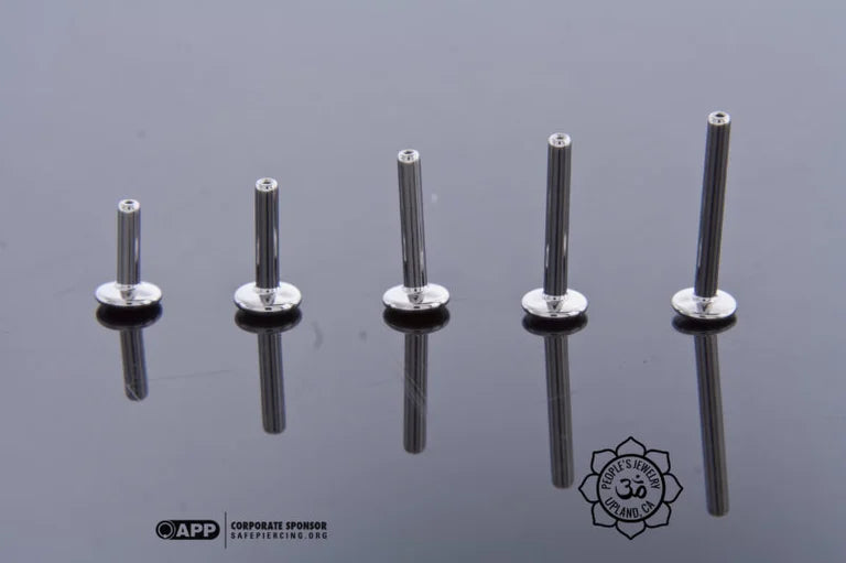 titanium labret posts