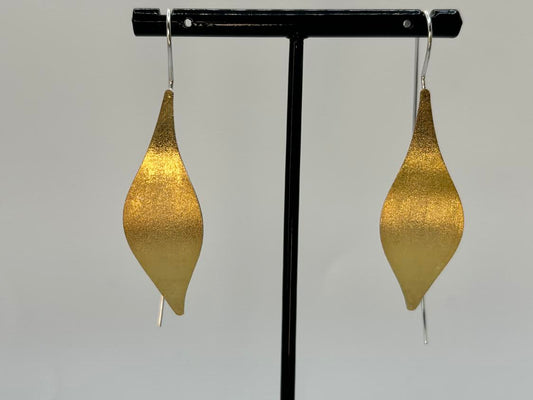 traditional leaf earrings