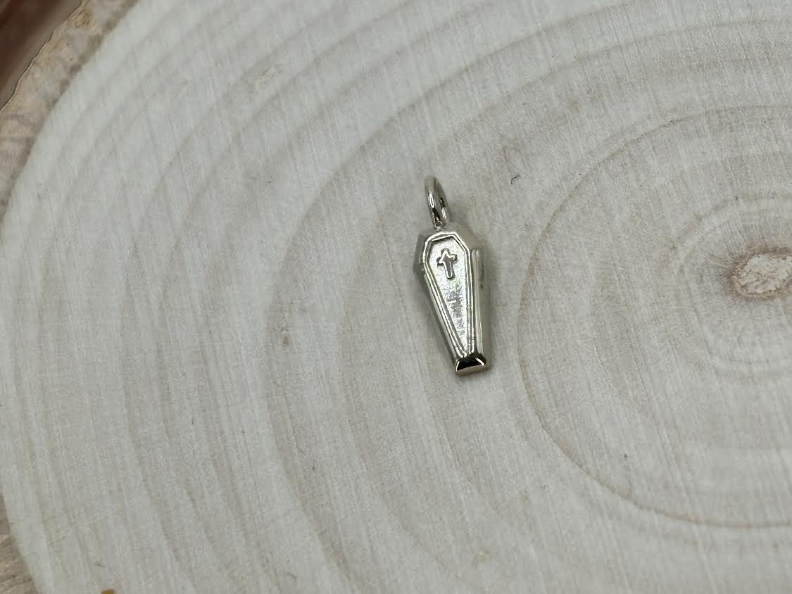 coffin charm from mushroom