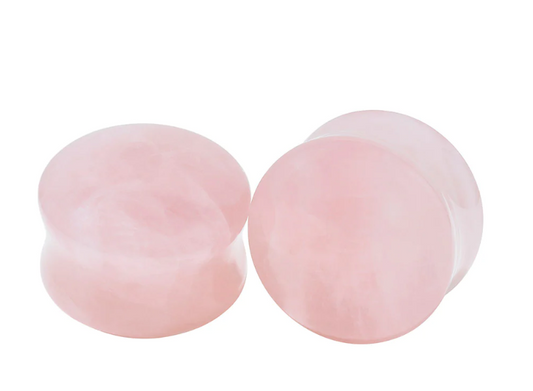 rose quartz plugs from diablo organics