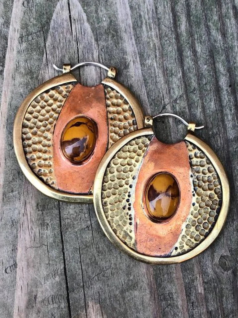 Fusion Hoops with Mookaite from Oracle