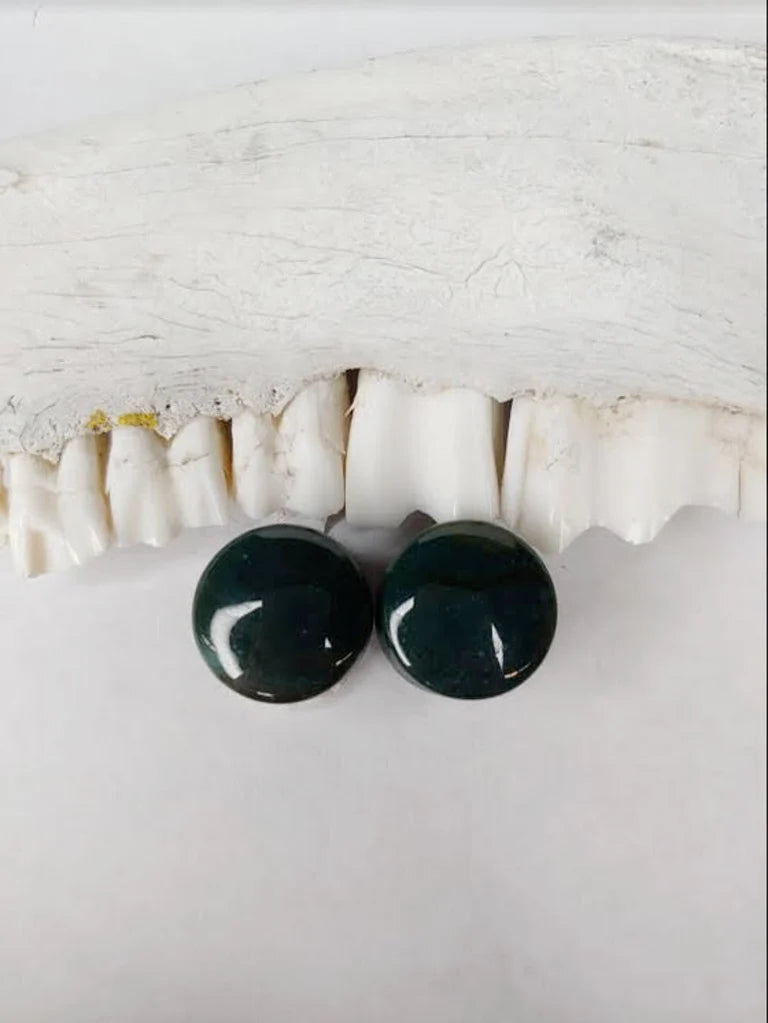 Moss Agate Plugs from Evolve